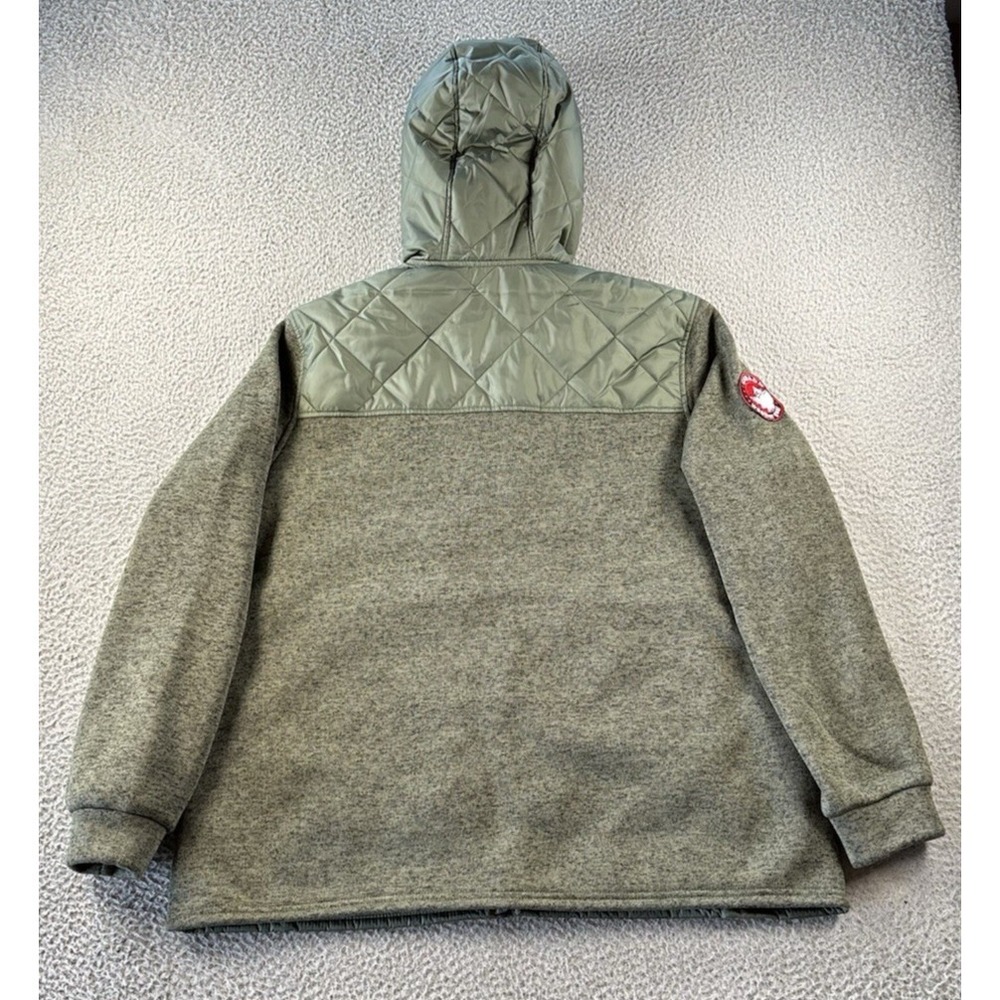 Canada‎ Weather Gear Jacket Womens 3x Green Hooded Hybrid Soft Shell - Picture 11 of 12